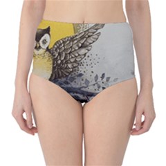 Owl 1462736 1920 Classic High-waist Bikini Bottoms by vintage2030