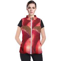 Three Red Apples Women s Puffer Vest by FunnyCow