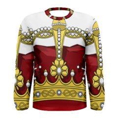 Crown 2024678 1280 Men s Long Sleeve Tee by vintage2030