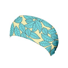 Leaves Dried Leaves Stamping Yoga Headband by Sapixe