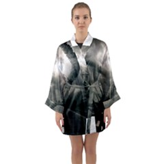 Hurricane Long Sleeve Kimono Robe by AnjaniArt