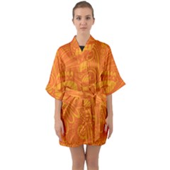 001 2 Quarter Sleeve Kimono Robe by ArtByAmyMinori