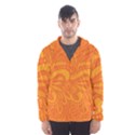 Pop Orange Hooded Windbreaker (Men) View1