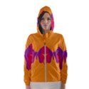 Butterfly Wings Insect Nature Hooded Windbreaker (Women) View1