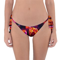 Red Tulips Reversible Bikini Bottom by FunnyCow