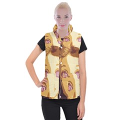 Butterfly Eyes Women s Button Up Vest by snowwhitegirl