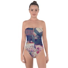 Caravan Tie Back One Piece Swimsuit