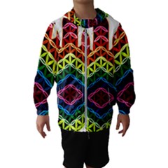 Hamsa Hooded Windbreaker (kids) by CruxMagic