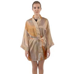Orange 2 Long Sleeve Kimono Robe by WILLBIRDWELL