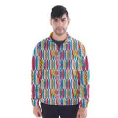 Rainbow Colored Waikiki Surfboards  Windbreaker (men) by PodArtist