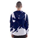 Flag Map of Alaska Hooded Windbreaker (Men) View2