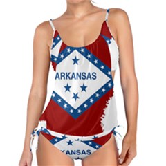 Flag Map Of Arkansas Tankini Set by abbeyz71