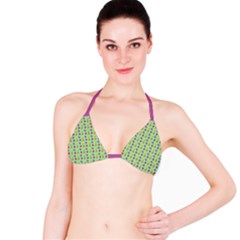 Roses Are Sorbet Pattern Bikini Top by emilyzragz