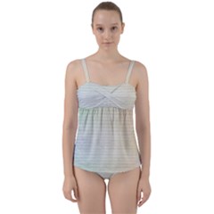 Page Spash Twist Front Tankini Set by vintage2030