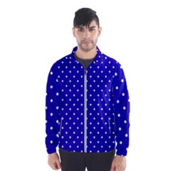 Little  Dots Royal Blue Windbreaker (men)