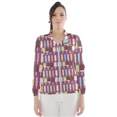 Candy Popsicles Purple Windbreaker (women)