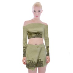 Background 1706642 1920 Off Shoulder Top With Mini Skirt Set by vintage2030