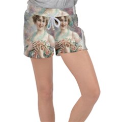Vintage 1501577 1280 Women s Velour Lounge Shorts by vintage2030
