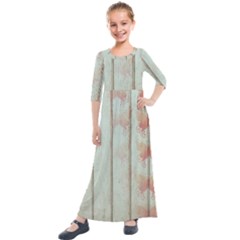 Background 1143577 1920 Kids  Quarter Sleeve Maxi Dress by vintage2030