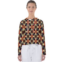 Kaleidoscope Image Background Women s Slouchy Sweat by Sapixe