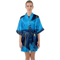 Background Wallpaper Colors Color Quarter Sleeve Kimono Robe by Sapixe
