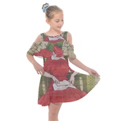 Vintage 1079413 1920 Kids  Shoulder Cutout Chiffon Dress by vintage2030