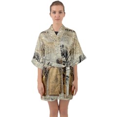 Vintage 1067751 1920 Quarter Sleeve Kimono Robe by vintage2030