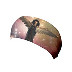 Awesome Dark Fairy In The Sky Yoga Headband by FantasyWorld7