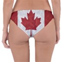 Canada Grunge Flag Reversible Hipster Bikini Bottoms View4