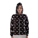 Deer Dots Brown Hooded Windbreaker (Women) View1