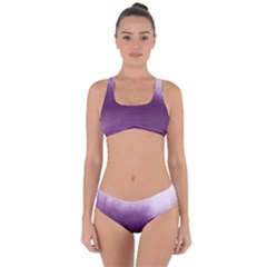 Ombre Criss Cross Bikini Set by Valentinaart