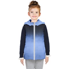 Ombre Kid s Hooded Puffer Vest by Valentinaart