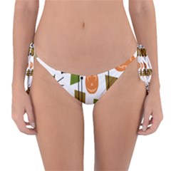 Halloween Mid Century Modern Reversible Bikini Bottom by KayCordingly