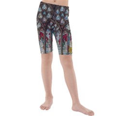 St Martins In The Bullring Birmingham Kids  Mid Length Swim Shorts by Simbadda