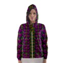 Butterfly Liana Jungle And Full Of Leaves Everywhere Hooded Windbreaker (Women) View1