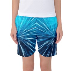 Background Structure Lines Women s Basketball Shorts by Celenk