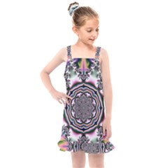 Pattern Abstract Background Art Kids  Overall Dress by Celenk