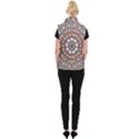 Abstract Art Texture Mandala Women s Button Up Vest View2