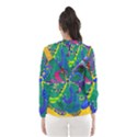 Mandala Abstract Background Image Hooded Windbreaker (Women) View2