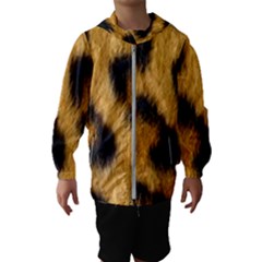 Animal Print Leopard Hooded Windbreaker (kids) by NSGLOBALDESIGNS2