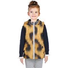 Animal Print 3 Kid s Hooded Puffer Vest by NSGLOBALDESIGNS2