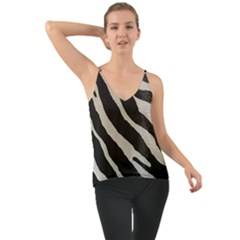 Zebra Print Chiffon Cami by NSGLOBALDESIGNS2