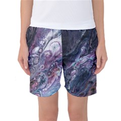 Planetary Women s Basketball Shorts by ArtByAng