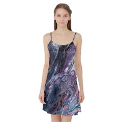 Planetary Satin Night Slip by ArtByAng