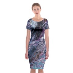 Planetary Classic Short Sleeve Midi Dress by ArtByAng