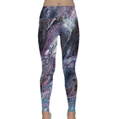 Planetary Lightweight Velour Classic Yoga Leggings by ArtByAng