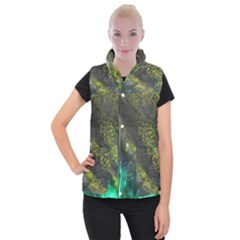 Deep In The Reef Women s Button Up Vest by ArtByAng