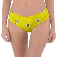 Grunge Yellow Bandana Reversible Classic Bikini Bottoms by dressshop