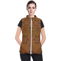 Beautiful Art Pattern Women s Puffer Vest by Nexatart