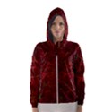 Abstract Pattern Color Shape Hooded Windbreaker (Women) View1